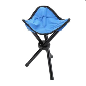 Chaise de pêche pliable portable Tabouret d'extérieur Siège de pêche Camping Voyage Picnic Activités de plein air Fishing Accessories – Image 3