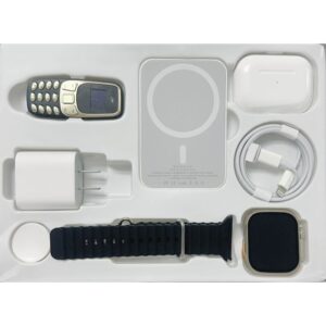 Montre intelligente X8 Plus pour homme, avec batterie externe, téléphone portable, écouteurs et bracelet de montre – Image 3