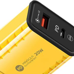 Chargeur de charge rapide 20 W 2 ¦ ports adaptateur de chargeur de téléphone – Image 1