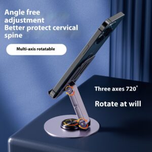 Support de téléphone ou tablette pliable et rotatif à 360 degrés – Image 6